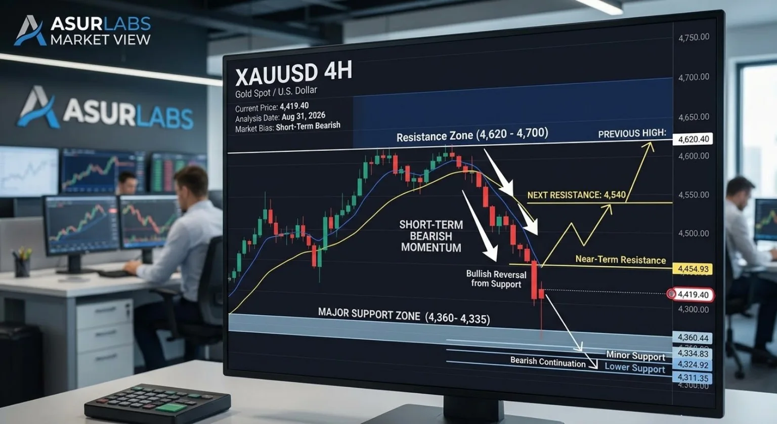 Market: Gold Spot / U.S. Dollar (XAUUSD)